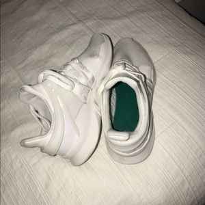 All White Adidas Shoes